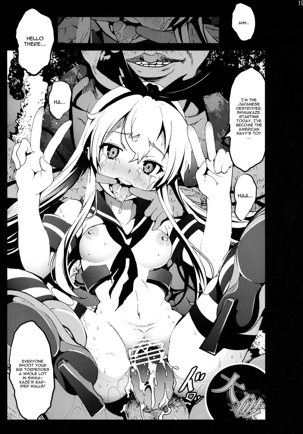 Hentai Manga Comic-A tale where Shimakaze was raped by brutish ** forces-Read-19